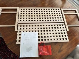 2 neue Schuh Regale Holz 69x40x28 für 20chf
