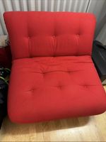 Rotes Bettsofa / Liegesofa - Top Zustand!