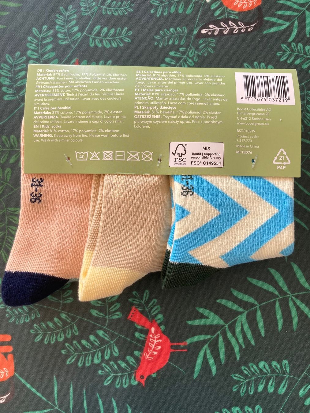 Calze: Kindersocken 31-36 – Nuovo e nell'imballaggio originale da Bülach venduto da Stellina72 1