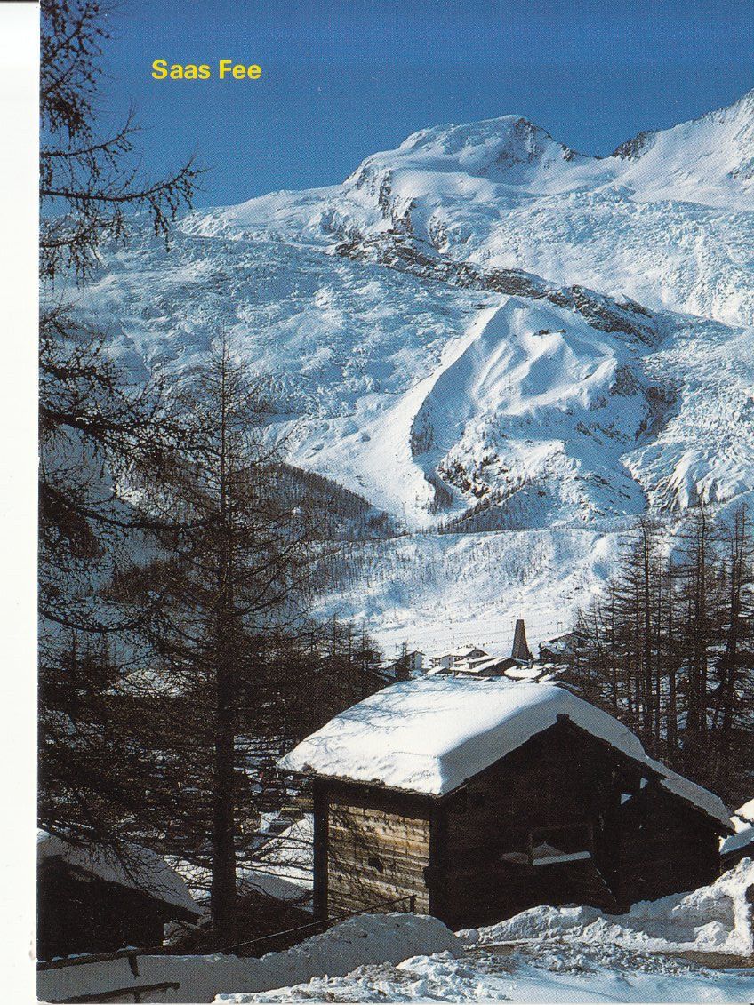 Cartoline postali: Saas Fee 1996 – Usato da Bürglen TG venduto da StampGraf