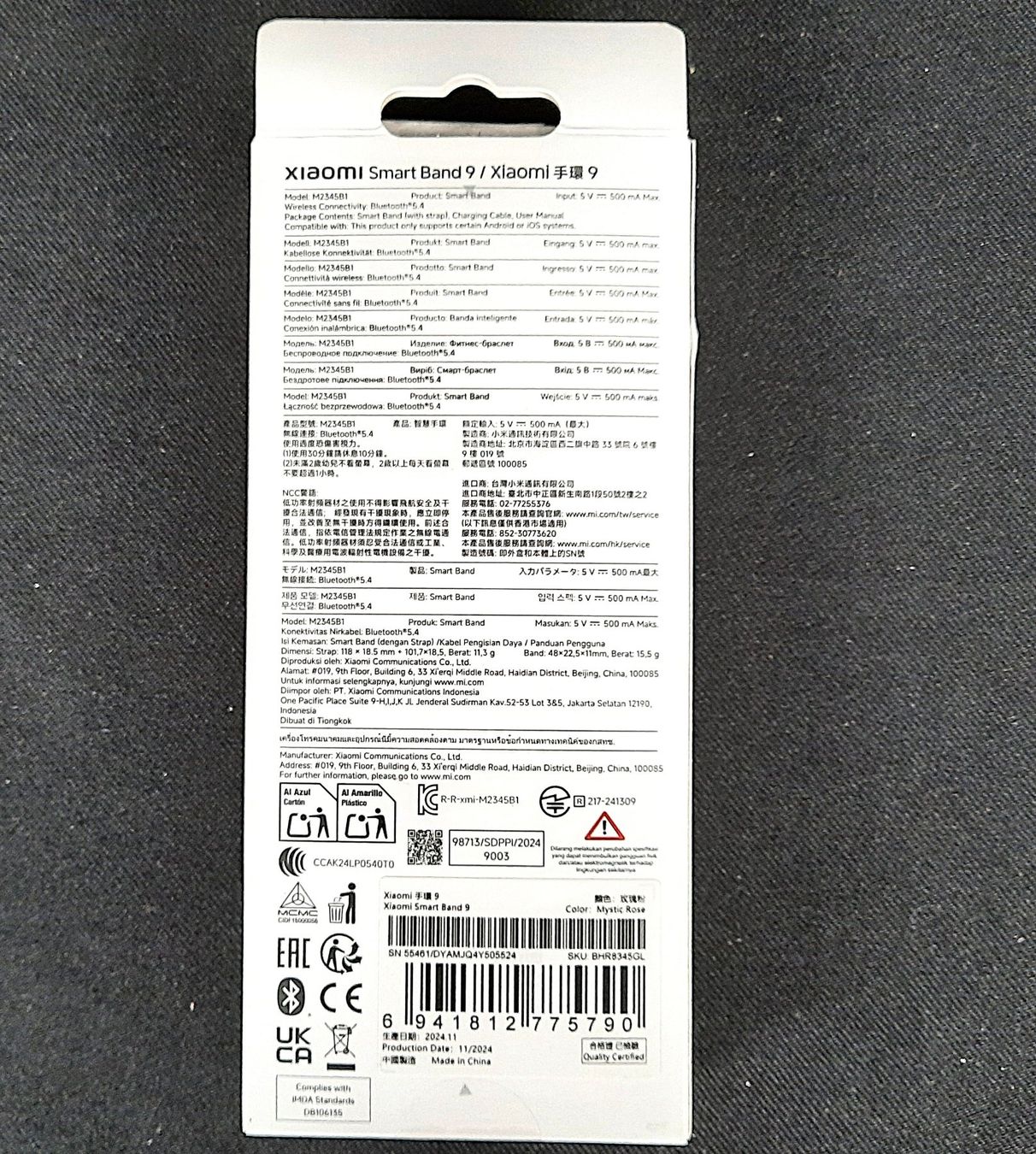 Xiaomi Smartwatch: XIAOMI Smart Band 9 – Neuf (Voir description) à Beinwil am See par Restwert_Beinwil 6
