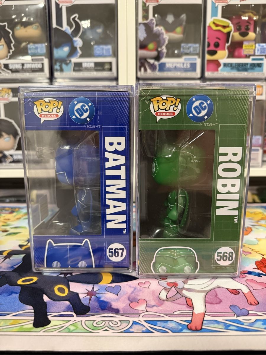 Funko Statuette: Funko Batman & Robin (Summer Convention 2025) – Nuovo (secondo la descrizione) da Flüelen venduto da alex_y88 3