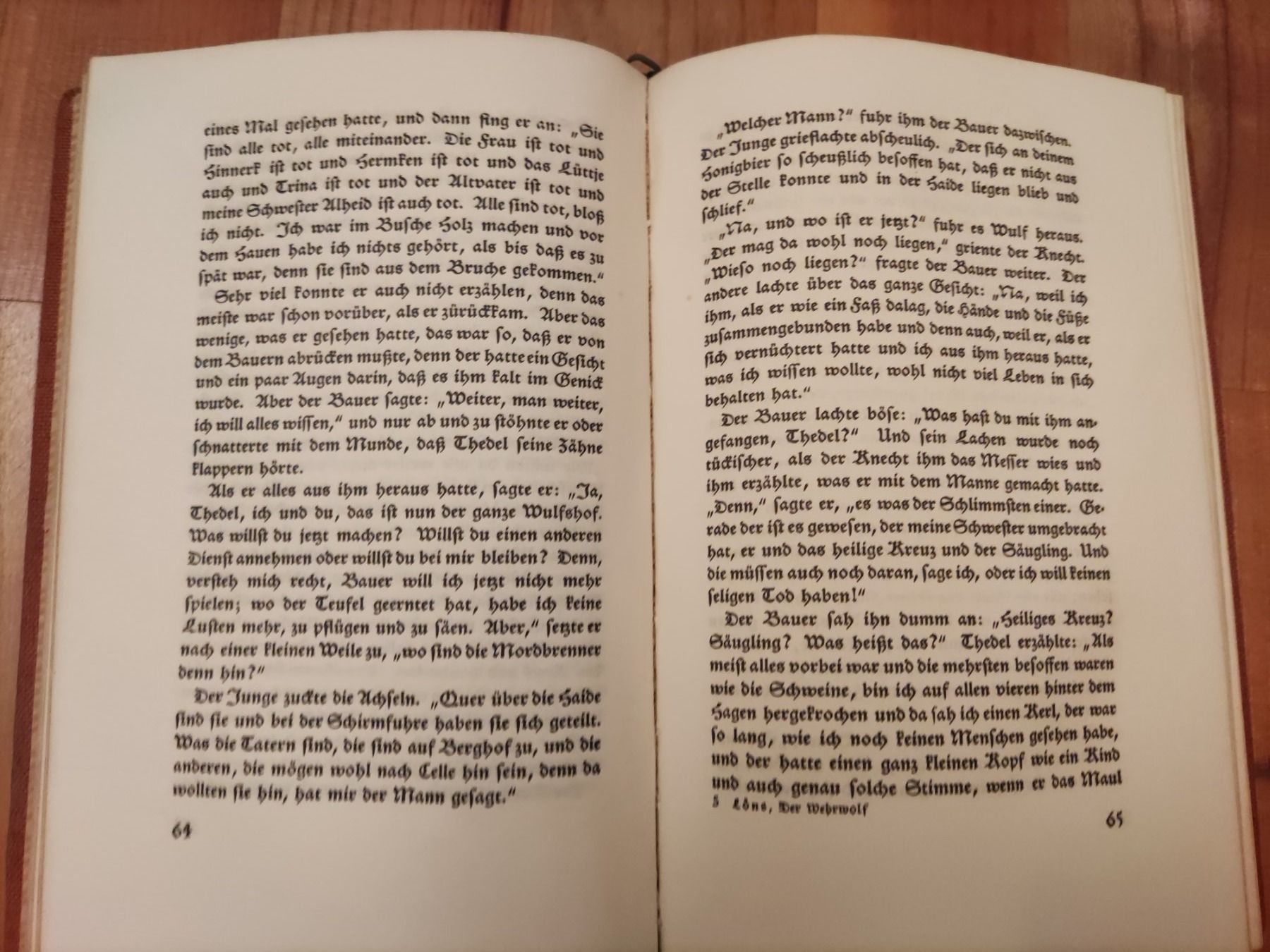 Libri: Der Werwolf 1917 Wolfgang Löns – Usato da Solothurn venduto da Csw1 4