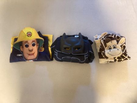 Kinderkostüme Feuerwehrmann Batman Giraffe Grösse 98-104