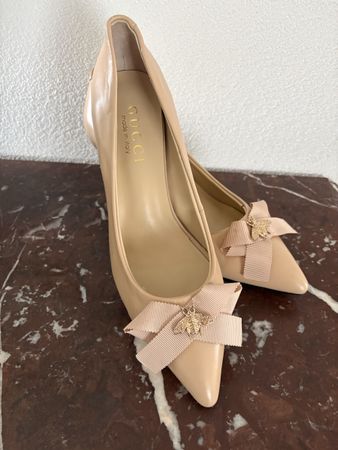Original GUCCI Queen Margaret Pumps – Gr. 39 – Ungetragen