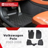 3D Volkswagen Polo Fussmatten 2003-2008