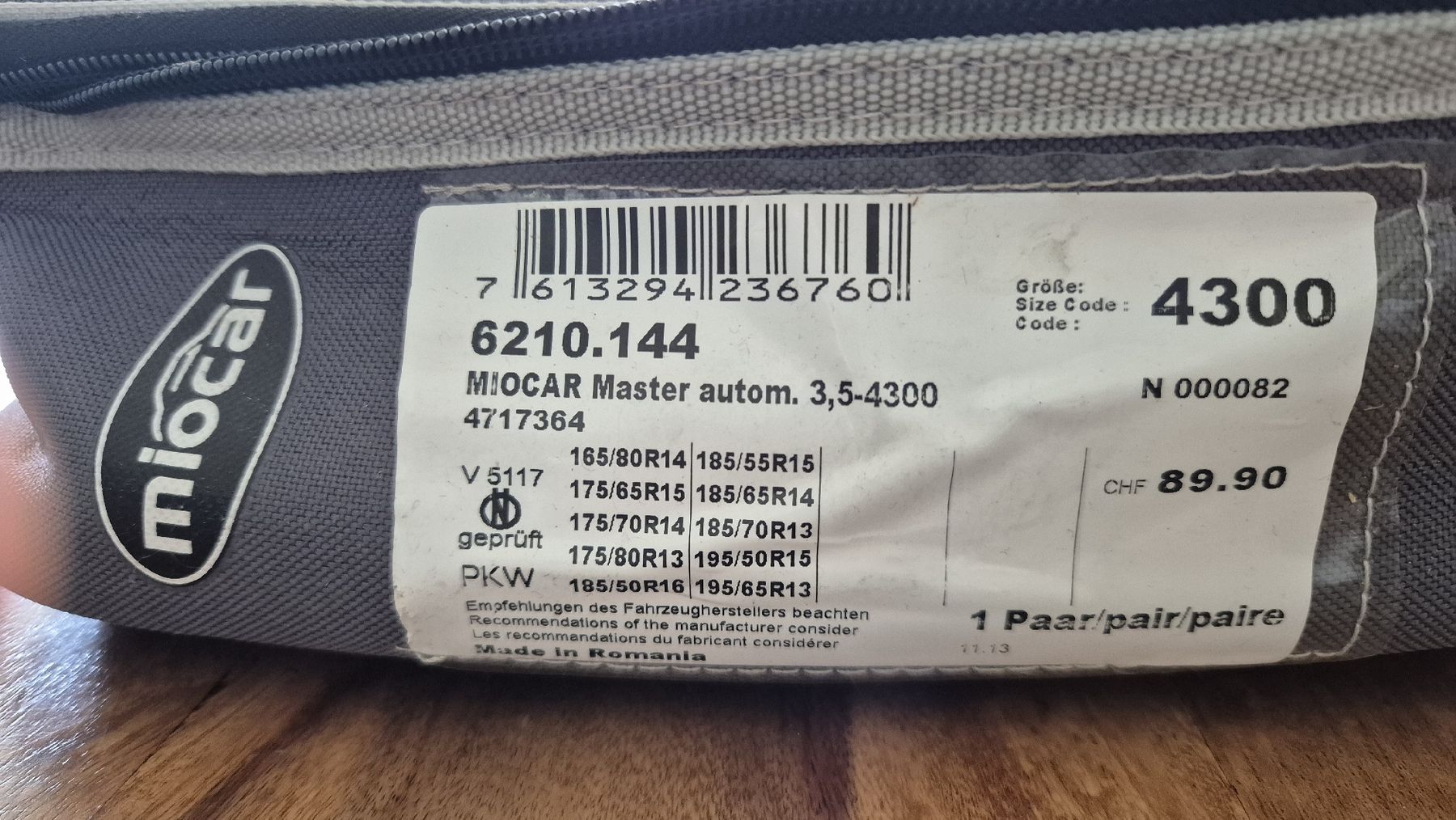 Schneeketten: Miocar Schneeketten Master Automatic 12mm – Gebraucht aus Bern von Isabelle20 1