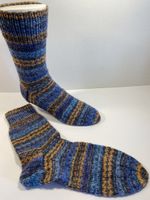 Socken handgestrickt, Gr. 41/42