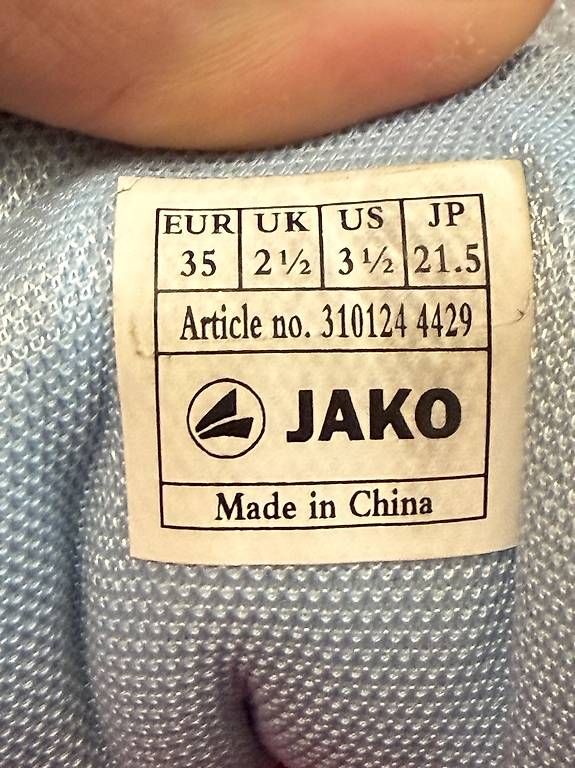Chaussures garçon: Jacko Hallenschuhe, Gr. 35 – D'occasion à Pfungen par Mafo88 3
