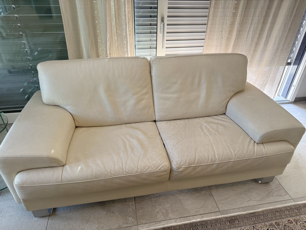Pfister Sofas: Leder Sofagruppe – Gebraucht aus Hirzel von DeborahO