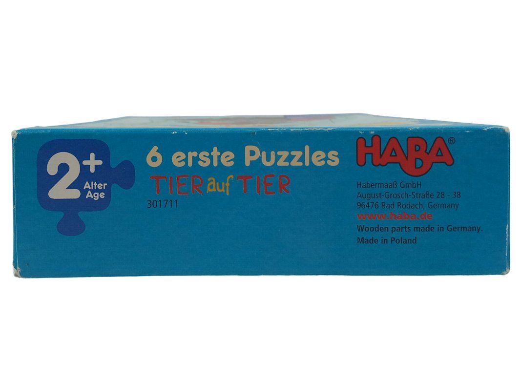 Haba Puzzle: HABA Tier auf Tier Puzzles – Usato da Hünenberg venduto da Restwert_Zug 7