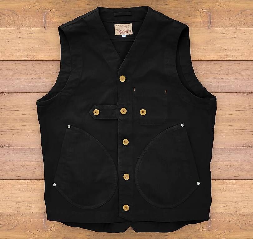 Cartoline postali: Hen's Teeth Work Vest aus Canvas – Nuovo e nell'imballaggio originale da Goldau venduto da locherrogerio 1