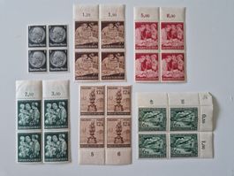 Deutsches Reich Briefmarken Blöcke postfrisch