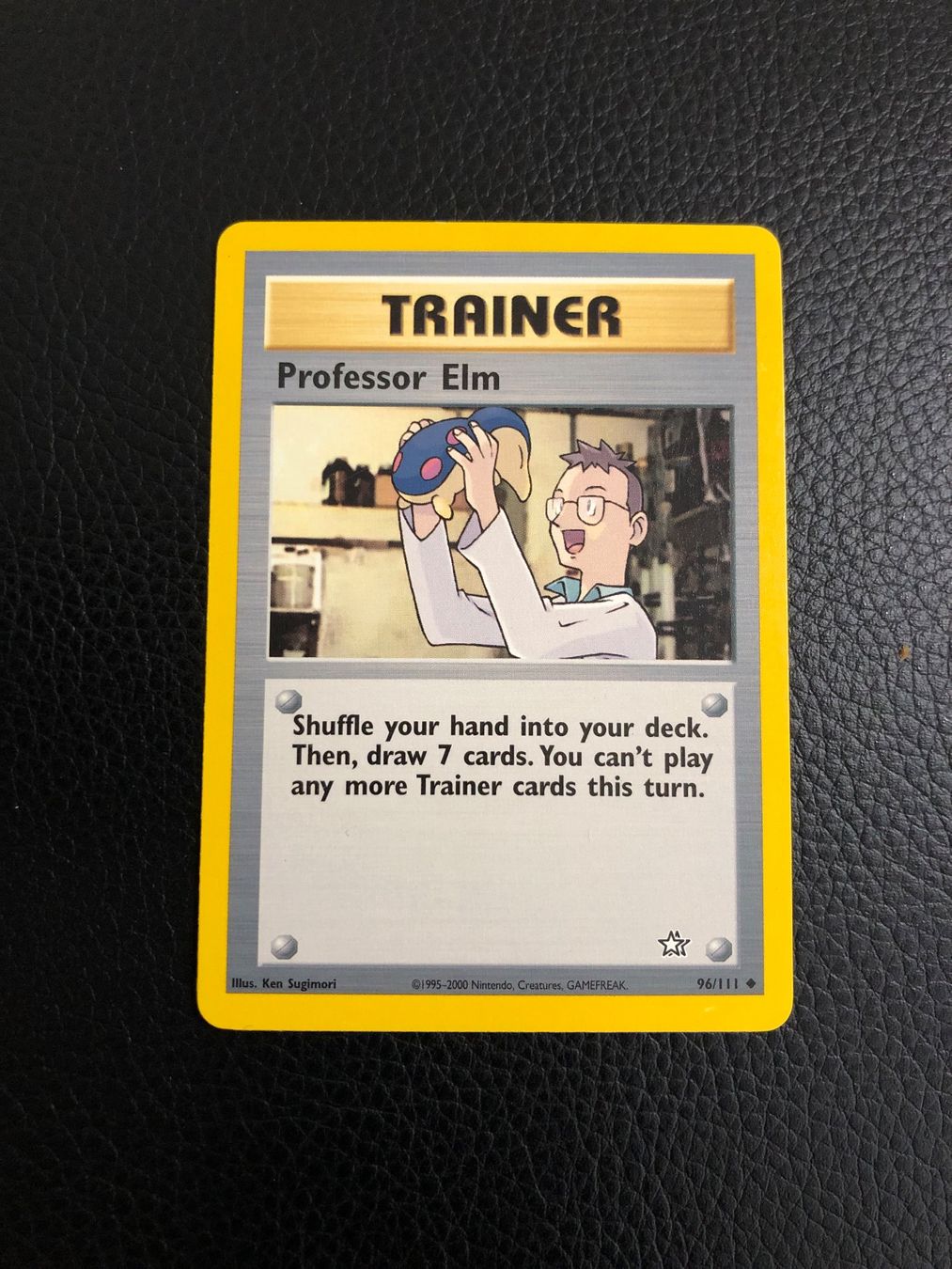 Pokémon Sammelbilder & Trading cards: Neo Genesis Professor Elm 96/111 Ab 1 – Gebraucht aus Paradiso von Pkmn10
