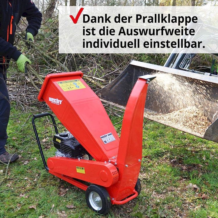 Hecht 6208 Benzin Gartenhäcksler 5,2 kW Kaufen auf Ricardo