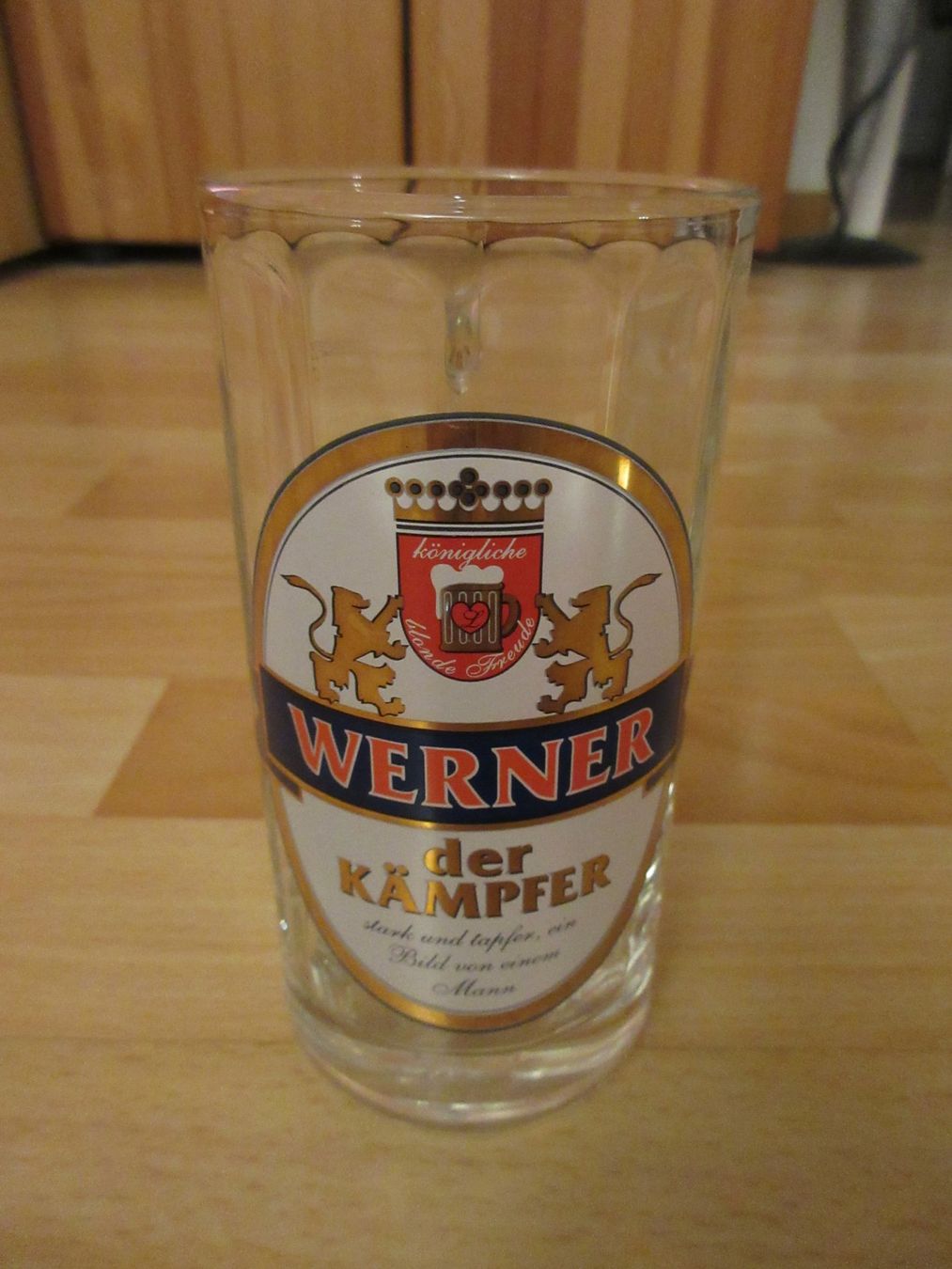 Verres: Bierglas mit Spruch – D'occasion à Kaisten par renault015 1