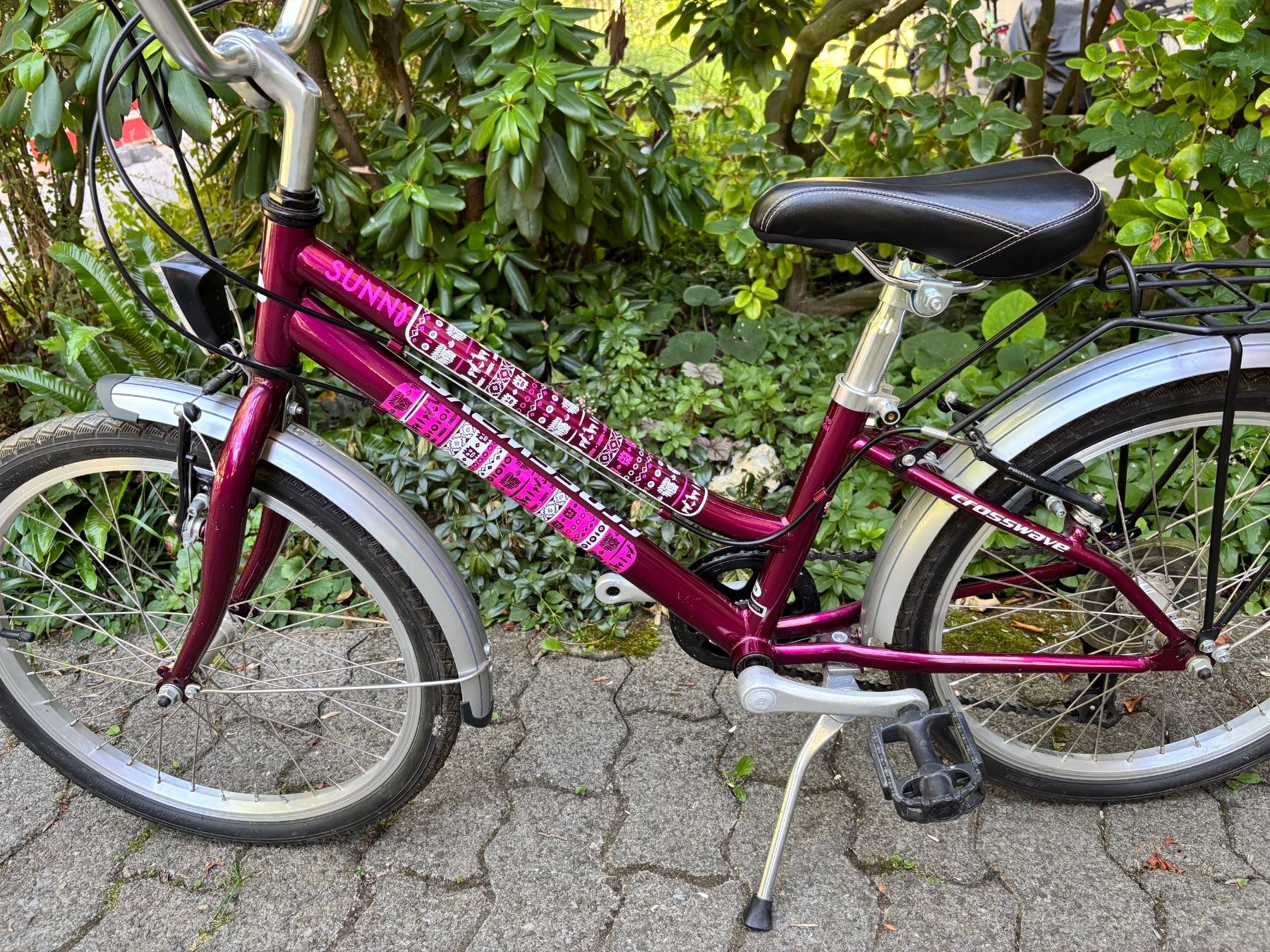 Crosswave Velos: Kindervelo / 20 Zoll / bordeauxrot – Gebraucht aus Zürich von SophiaC 1