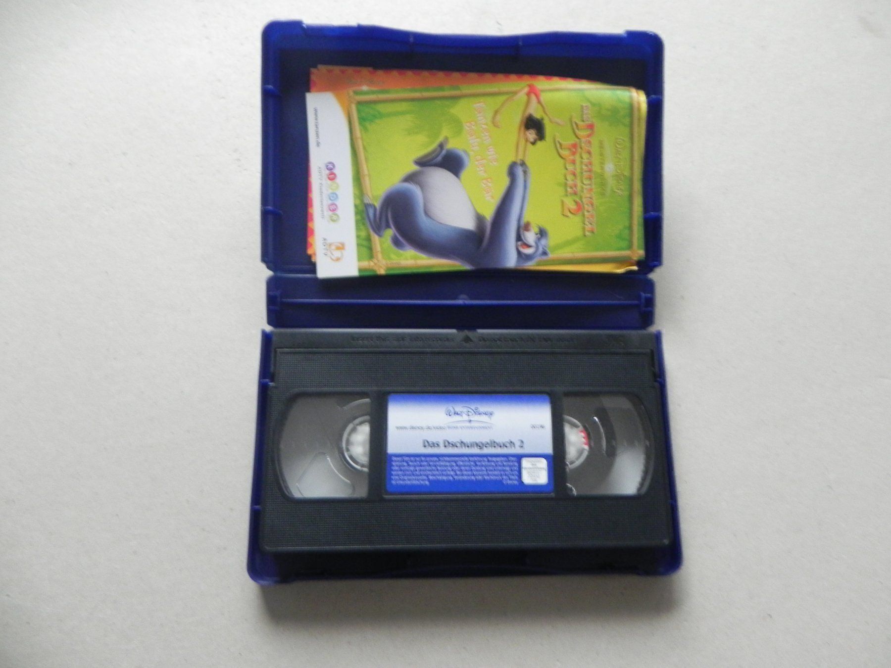 Tutti i VHS: 2 VHS Disney Dschungelbuch Teil 1 & 2 – Usato da Siebnen venduto da krimsie 3