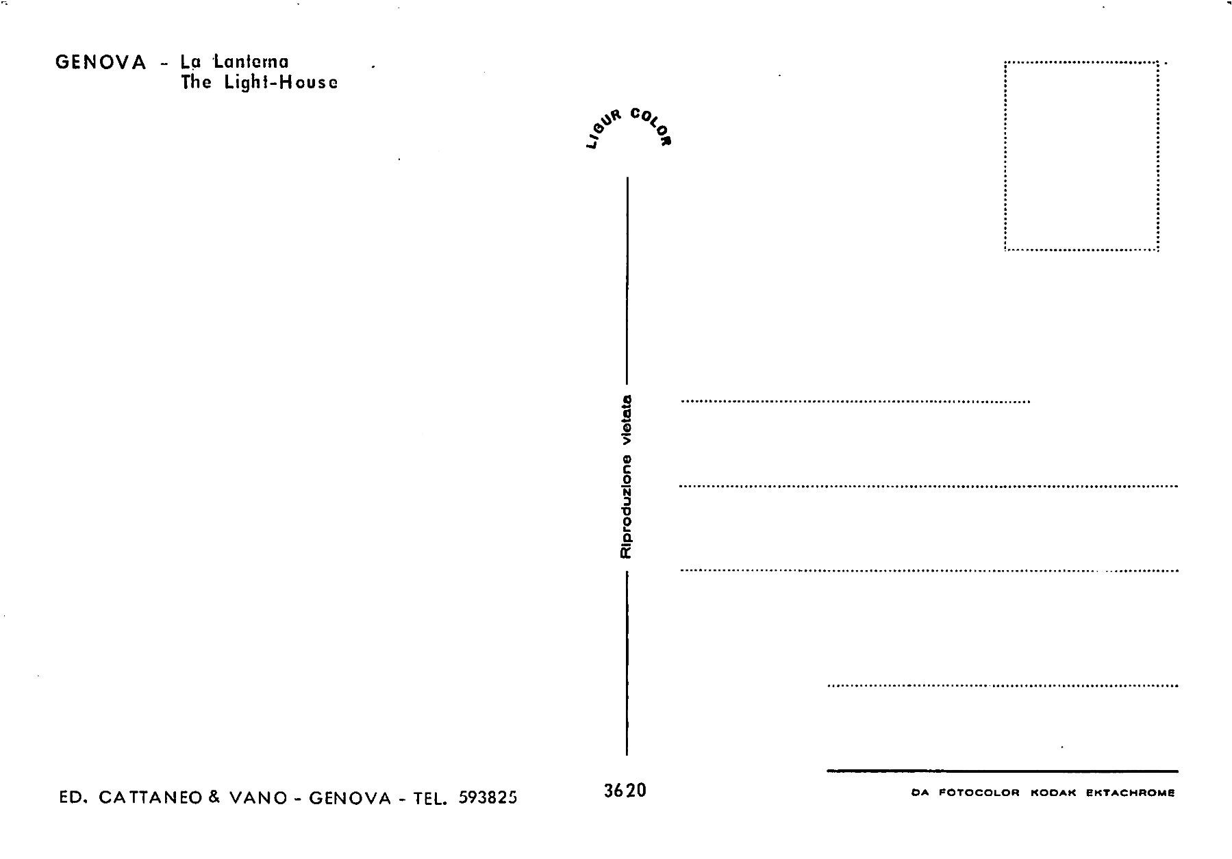 Cartoline postali: 2x Genua, Genova – Usato da Ottikon b.Kemptth. venduto da Neptun1974 3