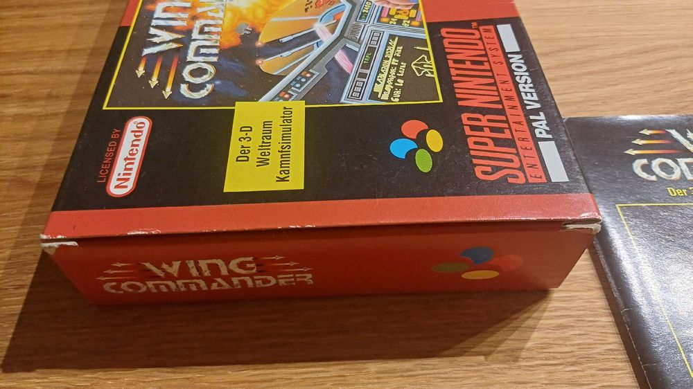 Nintendo Giochi: Wing Commander Super Nintendo SNES OVP Spiel Pal Version  – Usato da Aarau venduto da Kaesekuchen2000 5