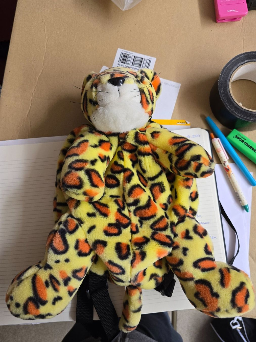 Rucksäcke: Petit sac à dos peluche Léopard – Gebraucht aus Colombier NE von kasquette 1