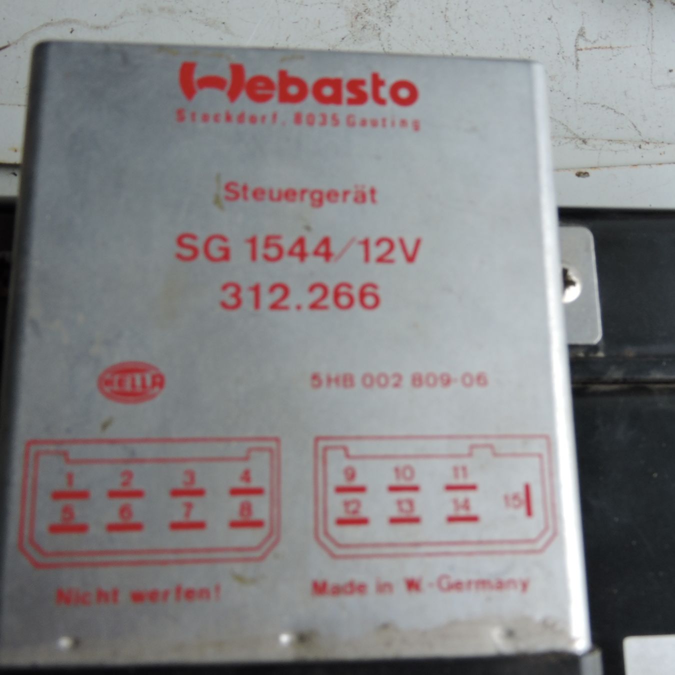 Radiatori: Diesel Standheizung WEBASTO – Difettoso da Meikirch venduto da rva_q8c7 1