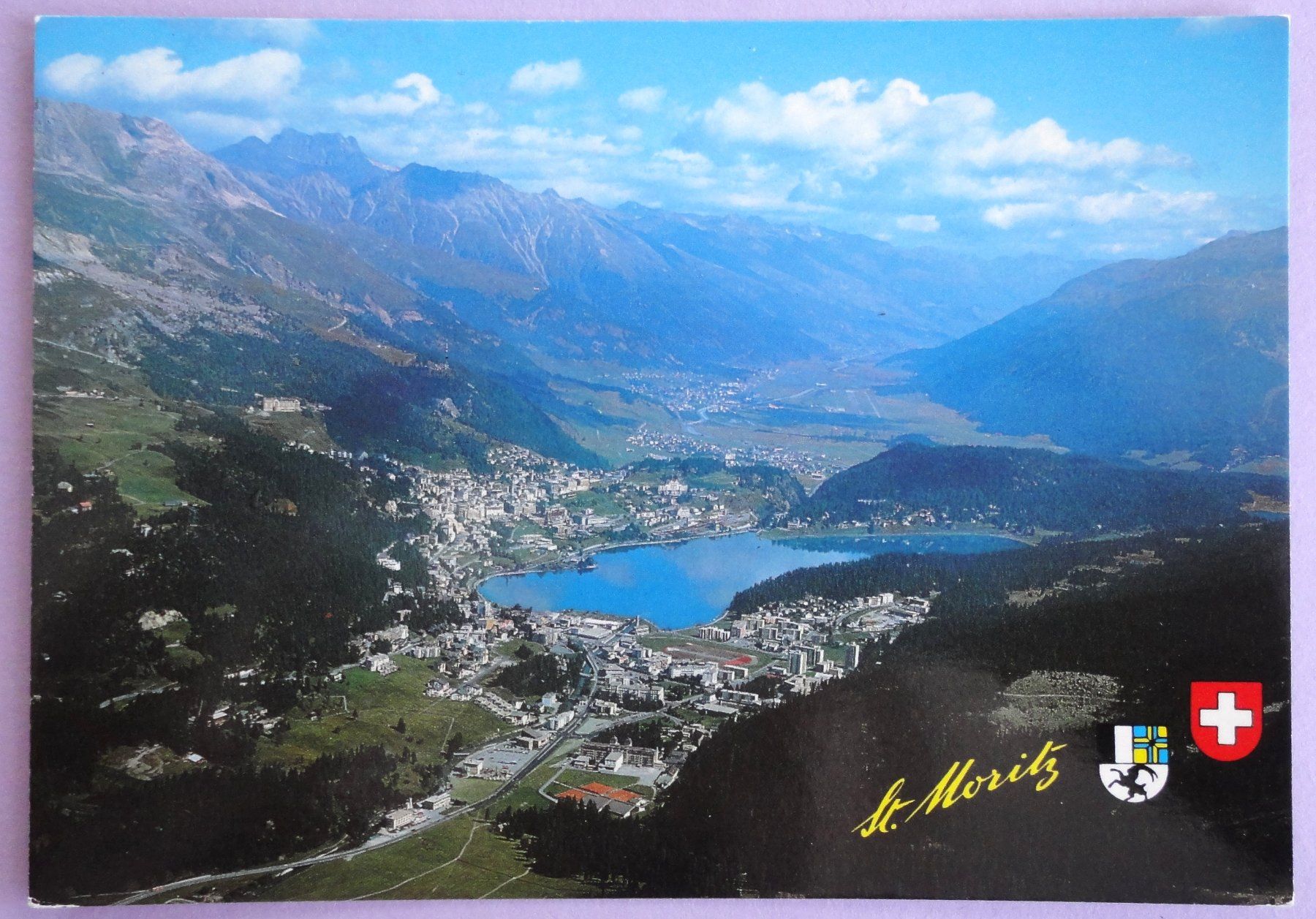 Cartoline postali: St.Moritz – Usato da Fétigny venduto da Billy2miny
