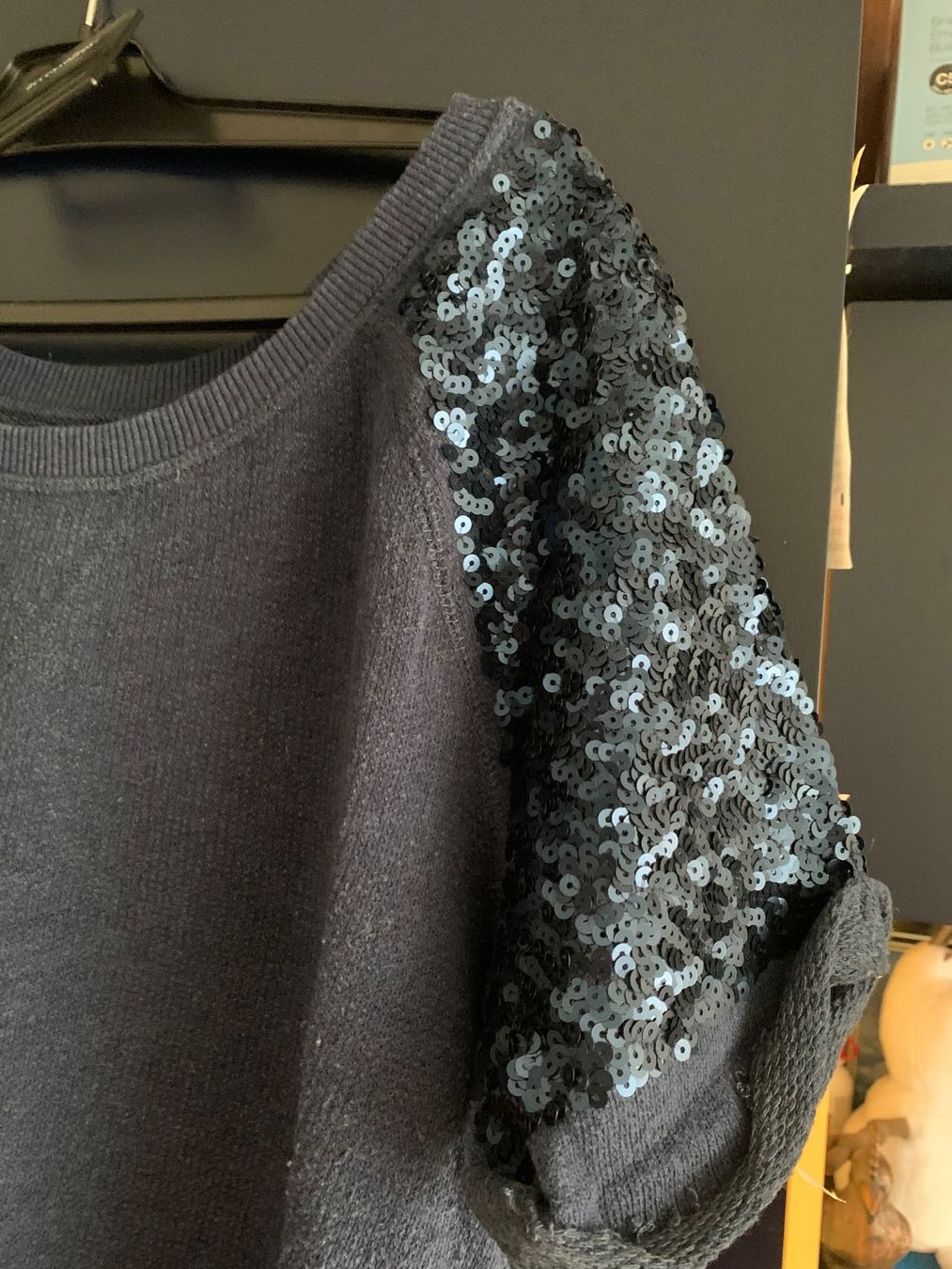 Pullover & Sweatshirts: Dunkelblauer Kurzarm Pullover Damen – Gebraucht aus Triengen von nes_l8cj 1