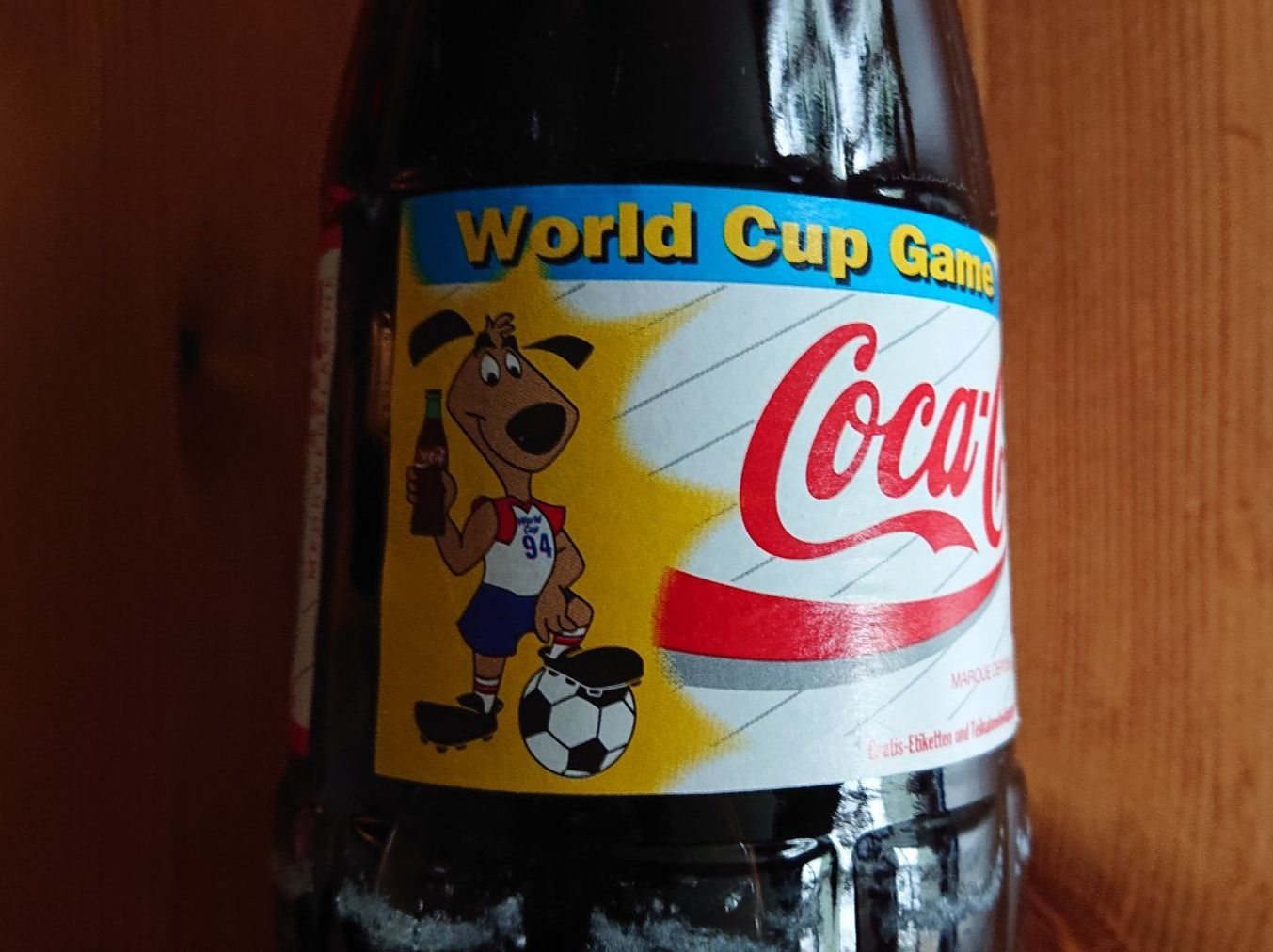 Coca-Cola Bottiglie: COCA-COLA LIGHT 1l noch voll Ablauf Datum September 1994 – Usato da Wilderswil venduto da Exebub 7