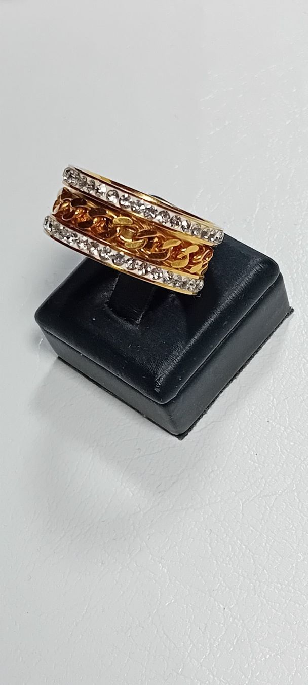 Ringe: ring edelsthal vergoldet,,,glanzig – Neu (gemäss Beschreibung) aus Basel von bij_5hqd 1