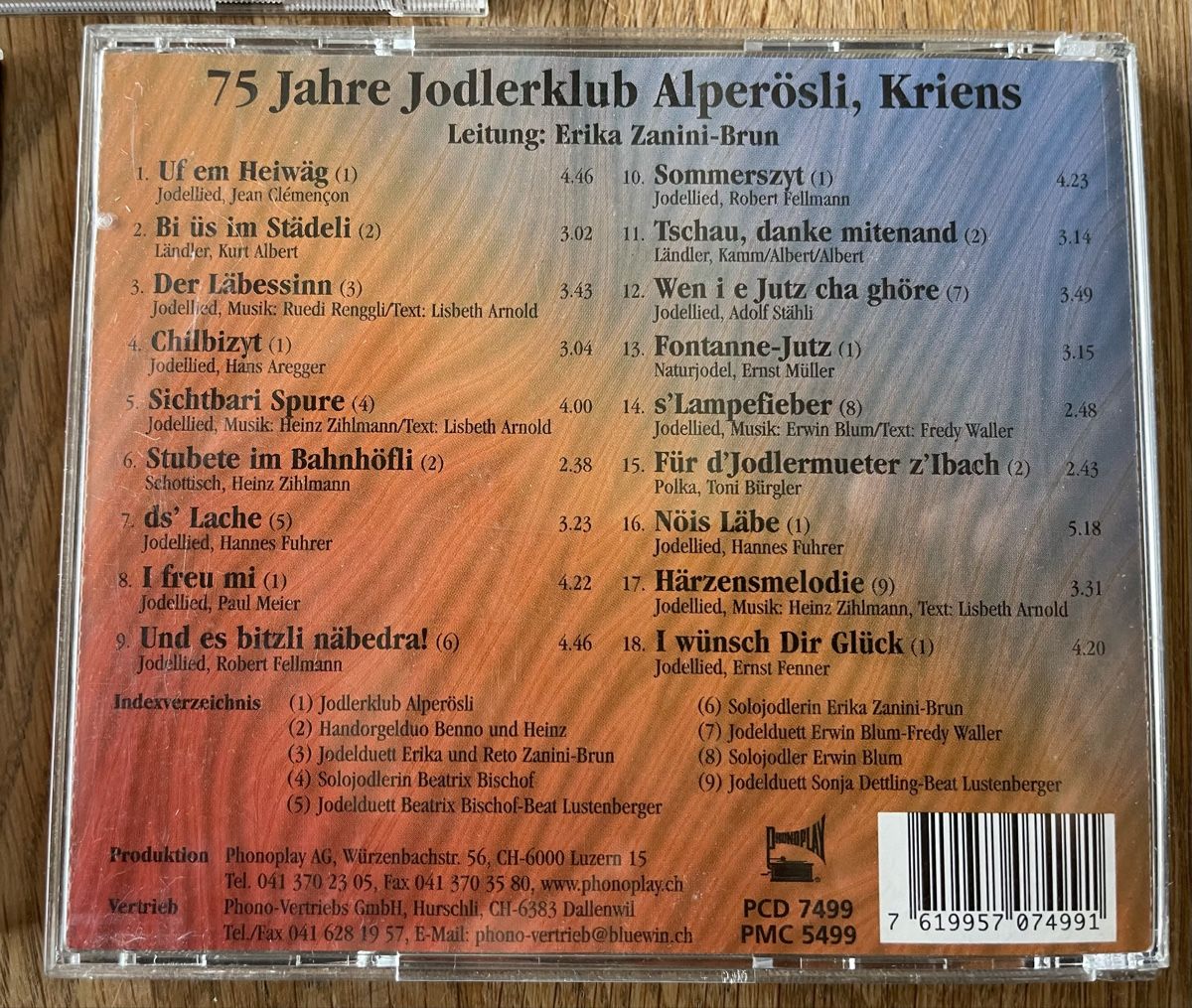 CD: CD Volksmusik  – Usato da Waldstatt venduto da Cremschnitte 5