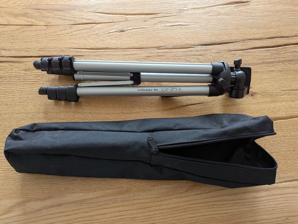König & Meyer Treppiedi & Teste: Konig KN-TRIPOD21 tripod aluminium 1m30cm – Usato da Zürich venduto da NICKDUSS 3