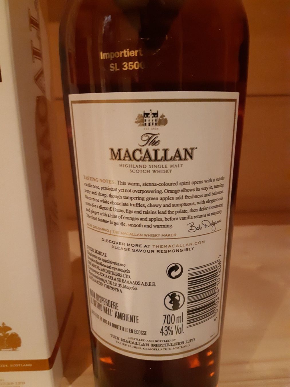 Macallan Spirituosen: Macallan Sienna 1824 – Neu und originalverpackt aus Grindelwald von carro5 3
