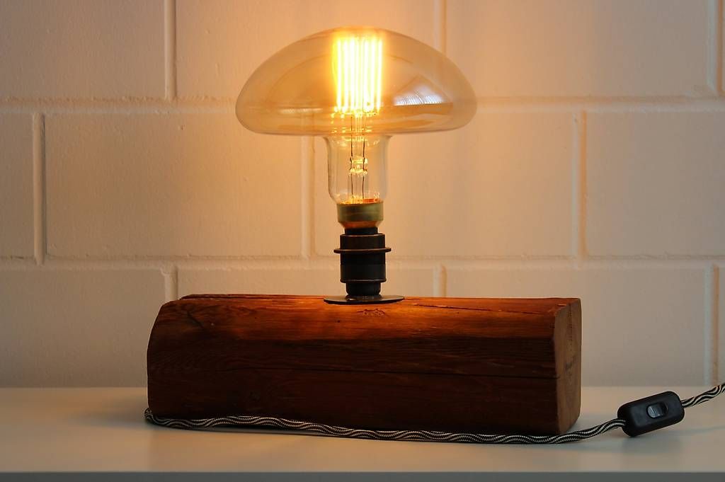 Lampade: Altholzbalken-Lampe – Nuovo (secondo la descrizione) da Egerkingen venduto da HW_3 4