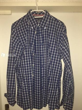 Tommy Hilfiger Hemd blau/weiss M