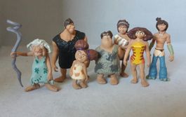 7 Comic Figuren: Croods, 6,0 bis 8,5cm, Comansi, neu