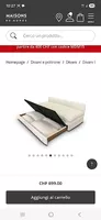 Divano letto maison du monde
