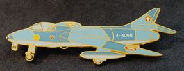 GG076 - Grosser Pin Swiss Air Force Hunter J-4066 / 8 cm.
