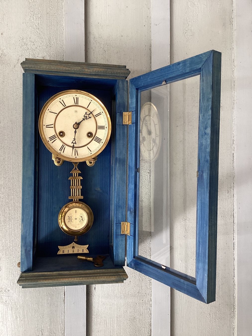 Orologi: Regulator „Shabby Chic“ – Usato da Flaach venduto da Anthony1764 1