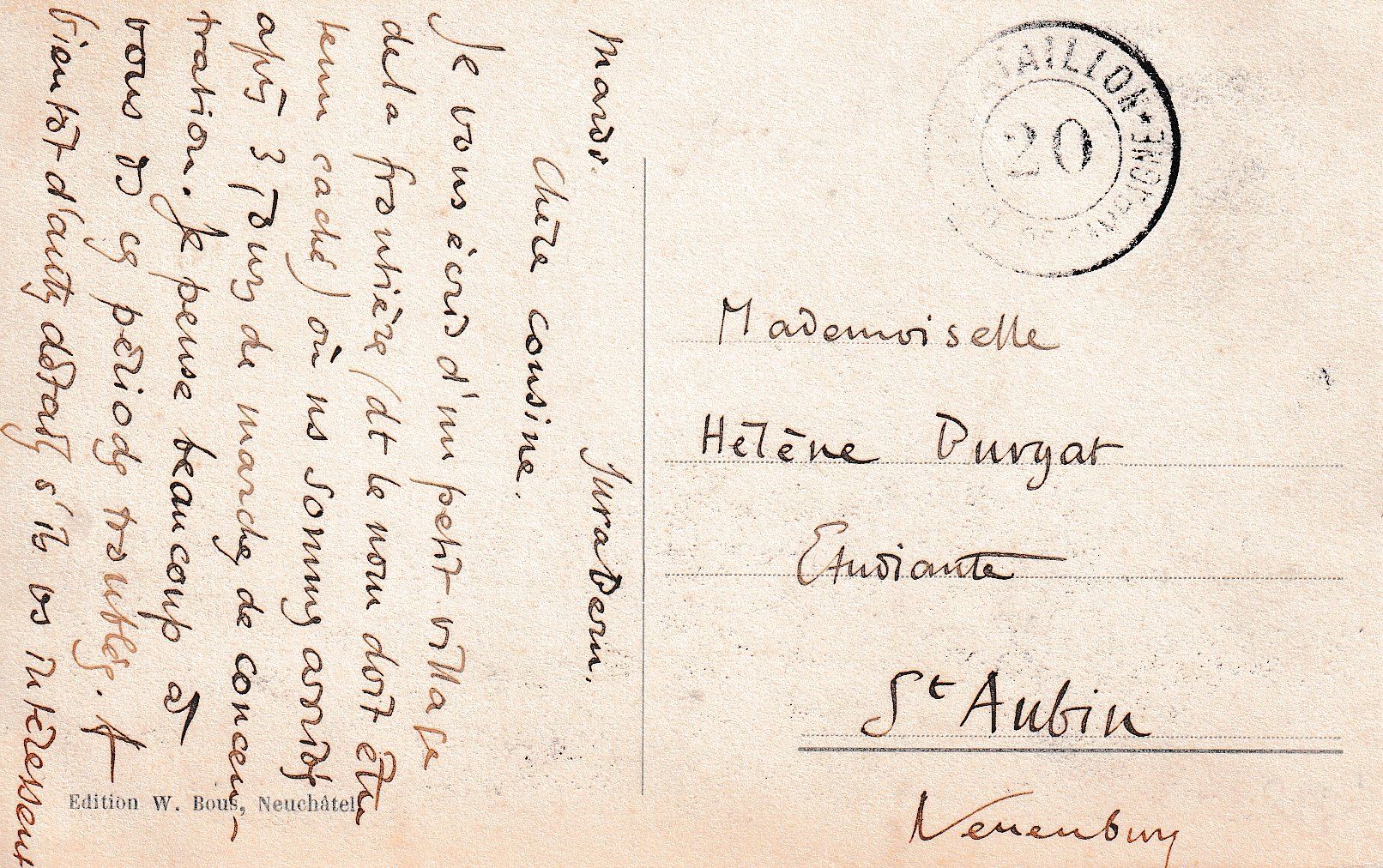 Cartes postales: Coffrane  NE – D'occasion à Brig par Valcards54 1