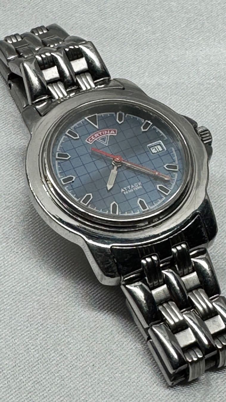Certina Uhren: Gut erhaltene Vintage Certina Attack – Gebraucht aus Untersiggenthal von TimeandShine 7