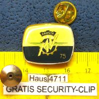 MV AUGUSTA 75 MOTO PIN GLASIERT GOLDIG MIT SECURITY-CLIP