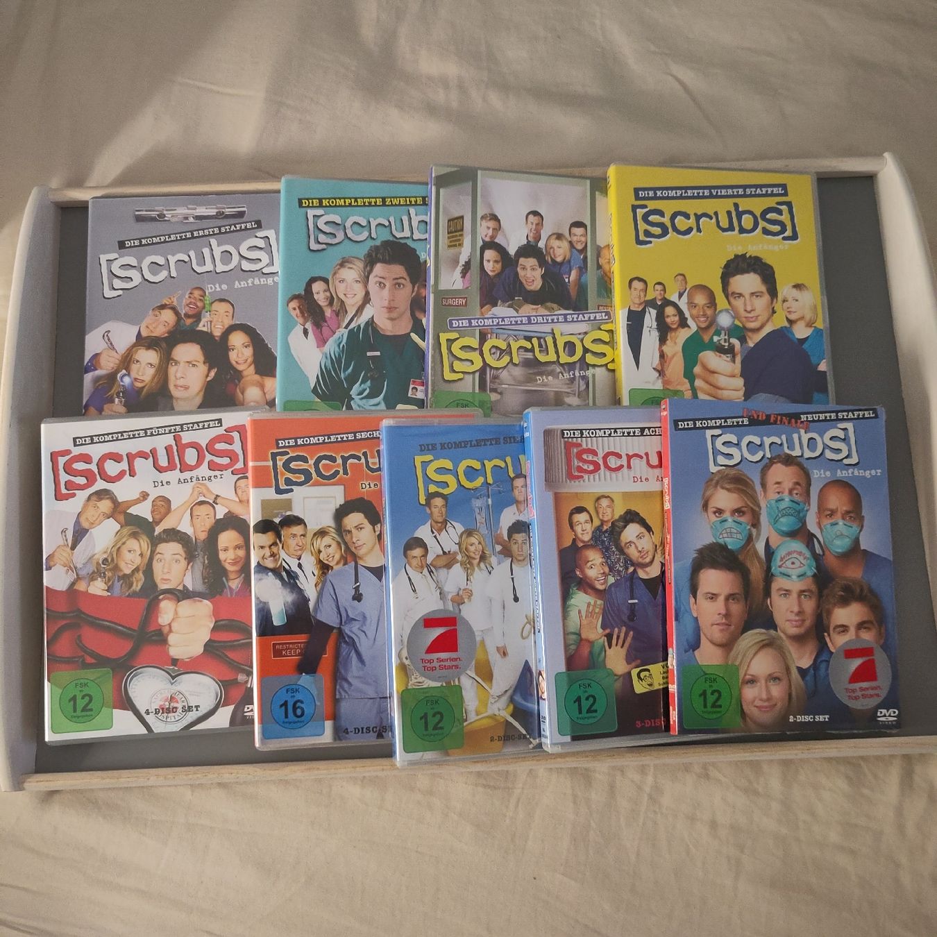Alle DVDs: Alle 9 Staffeln SCRUBS DVD – Neu (gemäss Beschreibung) aus Romanshorn von SuperRetro64