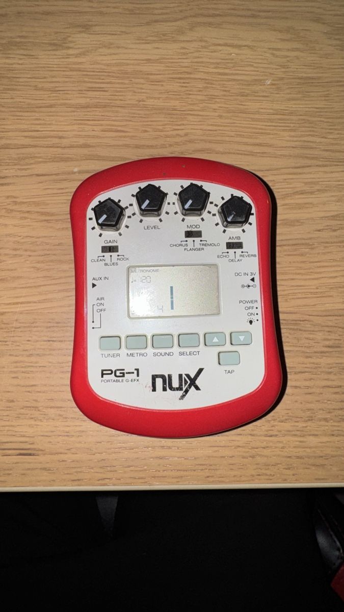 Strumenti musicali: NUX PG-1 Portable Gitarren Effektgerät – Usato da Chur venduto da nic_cyn2