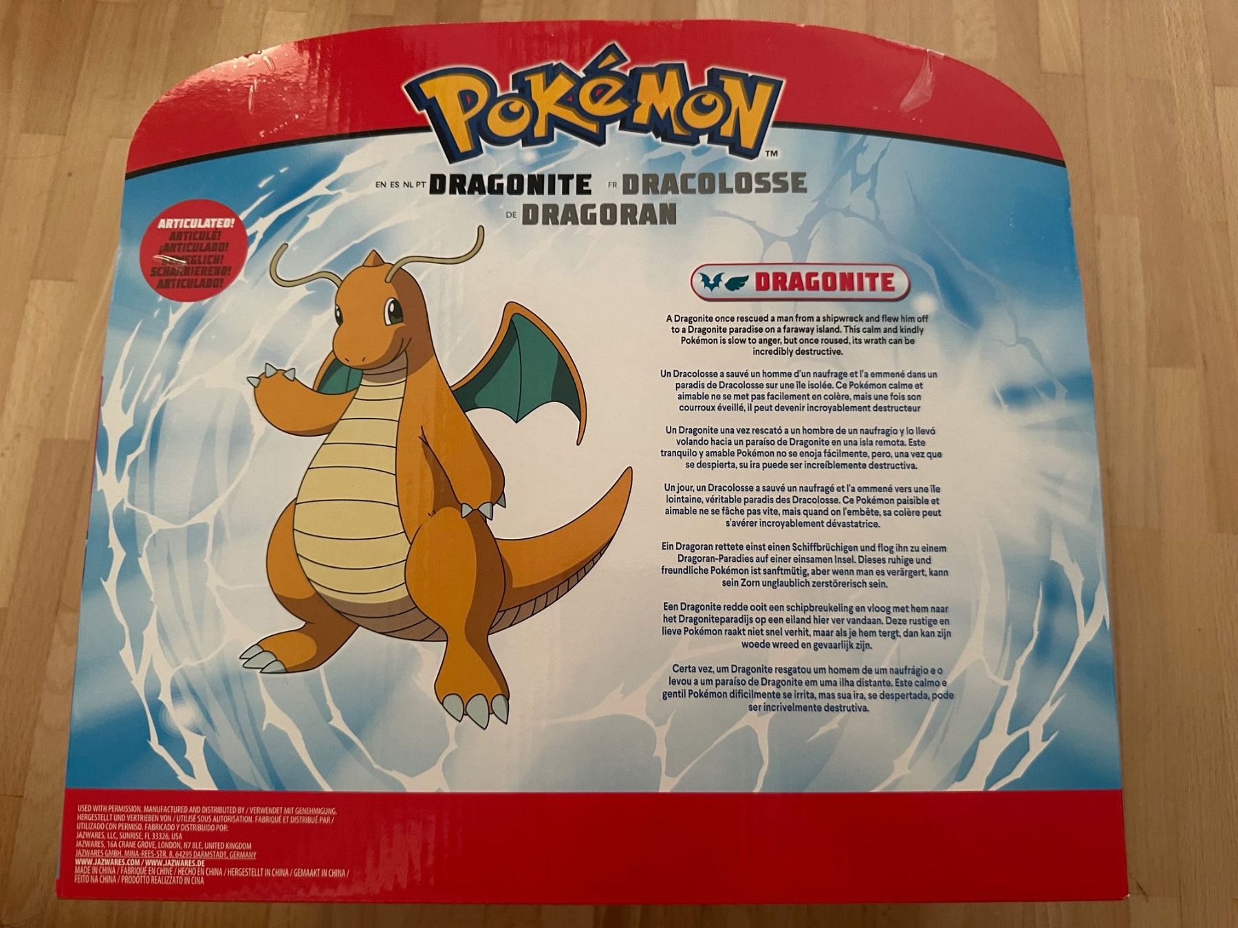 Pokémon Statuette: Dragoran Dragonite Figur Pokemon – Nuovo e nell'imballaggio originale da Nussbaumen AG venduto da Pika-Shop 1