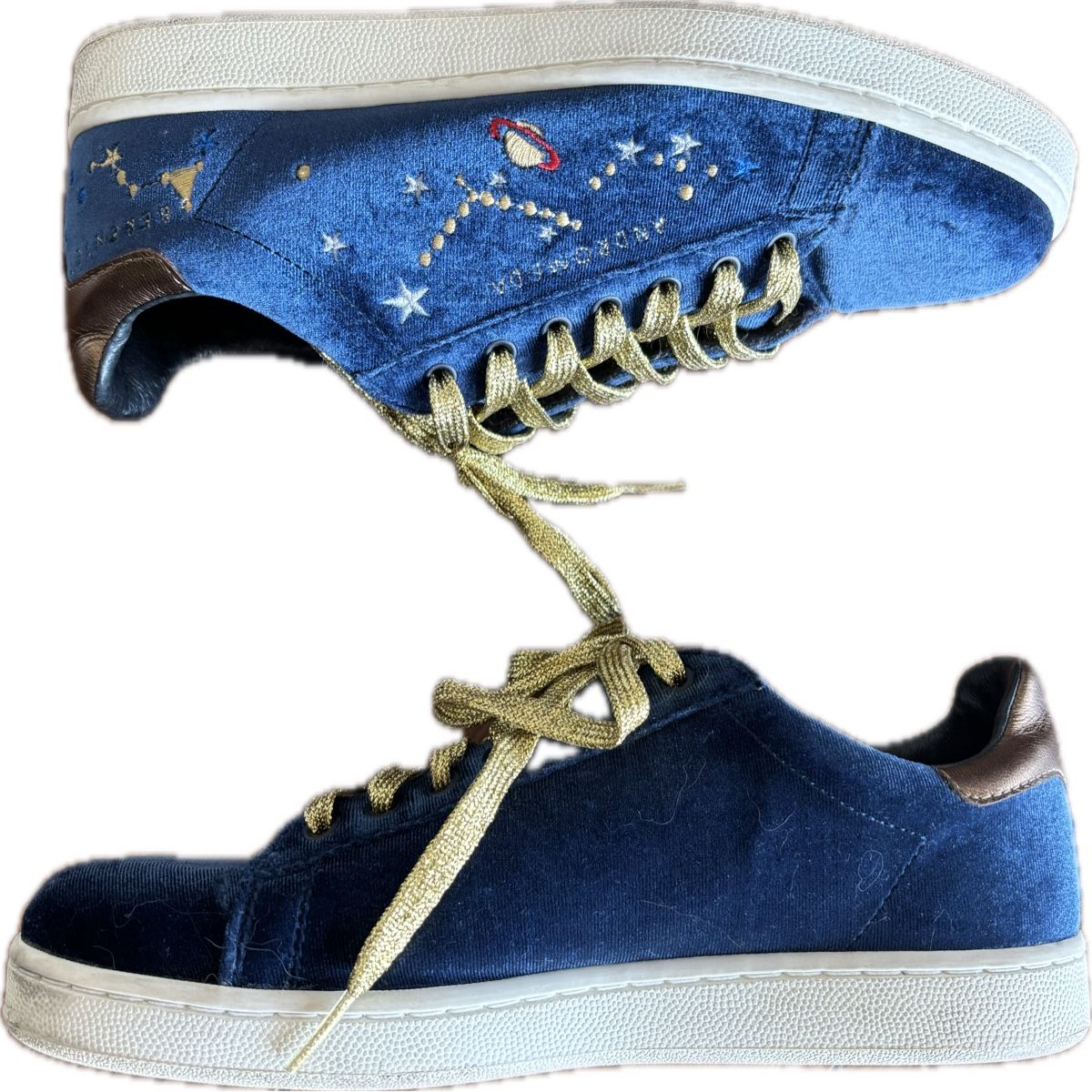 Scarpe da donna: Baskets MOA 40 velours bleu nuit – Nuovo (secondo la descrizione) da Dotzigen venduto da SecondHandGems 2