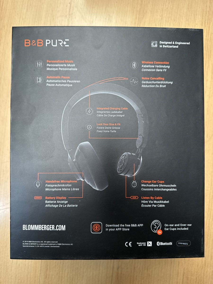 Cuffie: Kopfhörer B & B Pure – Nuovo e nell'imballaggio originale da Gampelen venduto da Steuer0 2