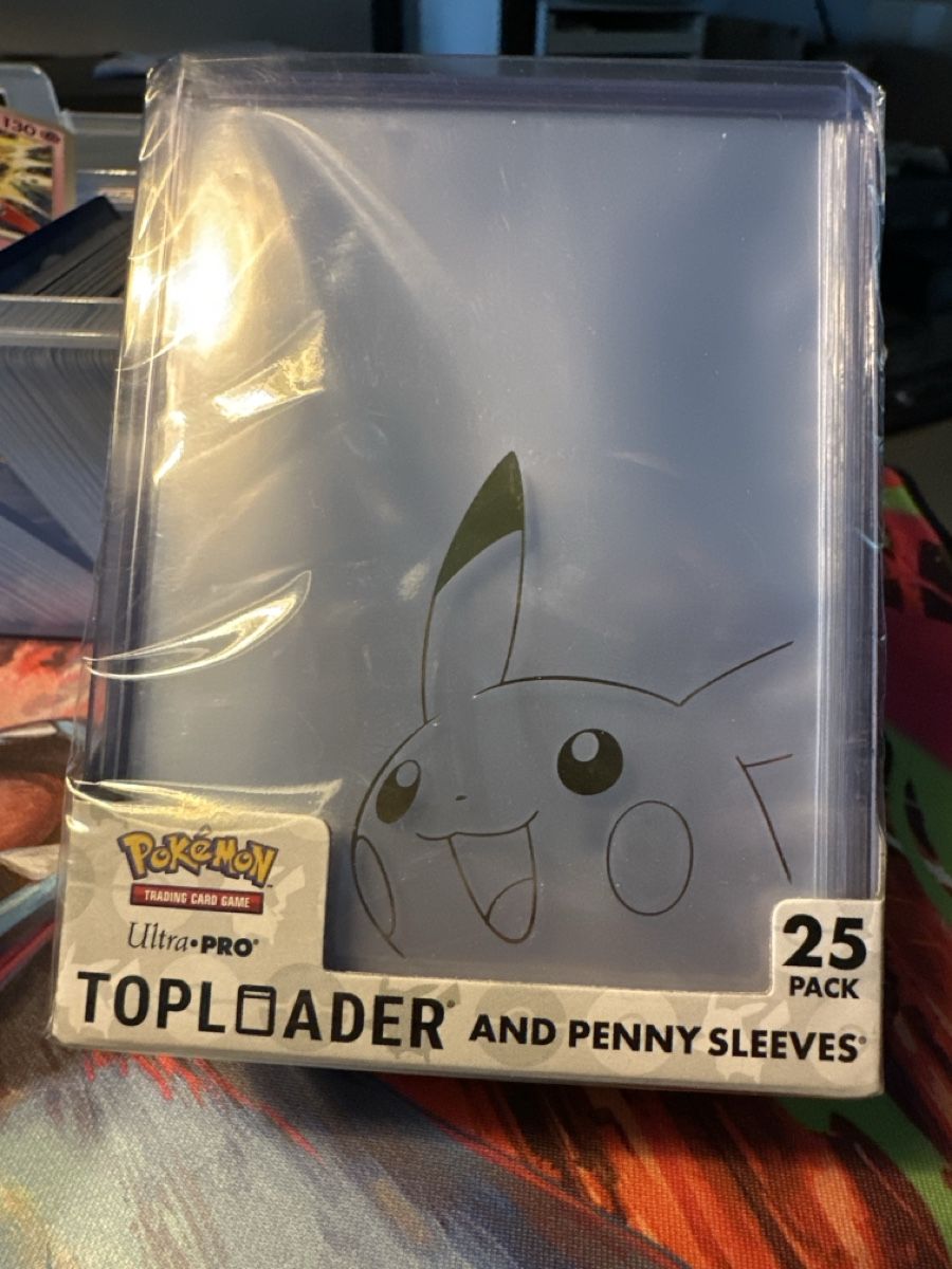 Ultra Pro Raccoglitori: Pikachu toploader und penny sleeves Ultra pro – Nuovo e nell'imballaggio originale da Dietikon venduto da lor_jn7j