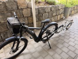 Cube Reac. Hybrid Pro 500 Allroad mit FollowMe + Kindervelo