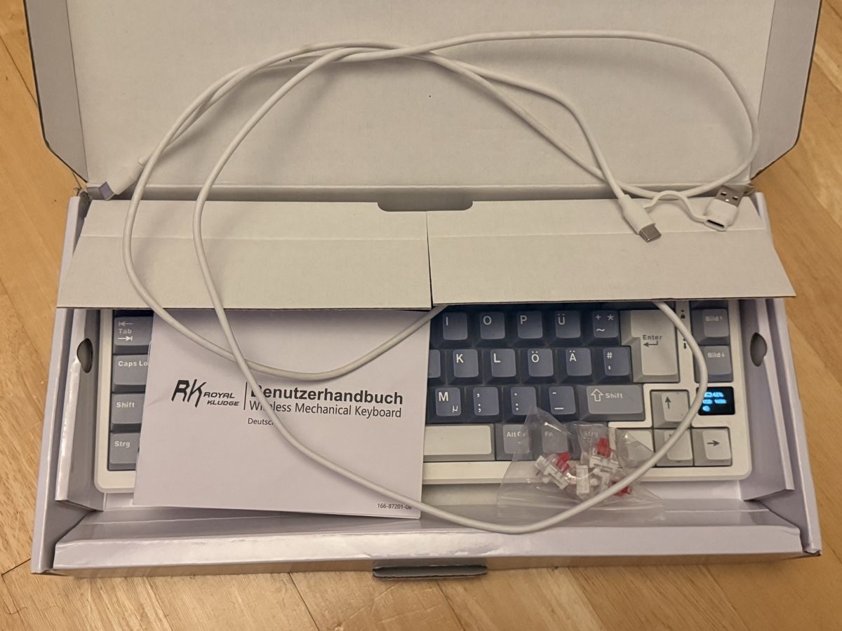 Tastaturen: Royal Kludge M75 Keyboard  – Neu (gemäss Beschreibung) aus Allschwil von GrenzWert 1